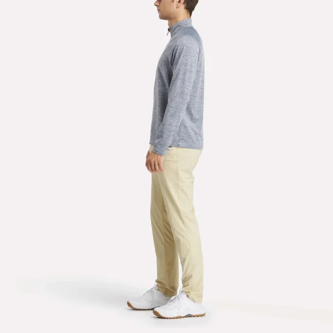 Sudadera con cremallera de un cuarto catiónica para hombre