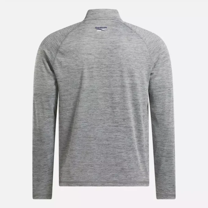 Sudadera con cremallera de un cuarto catiónica para hombre