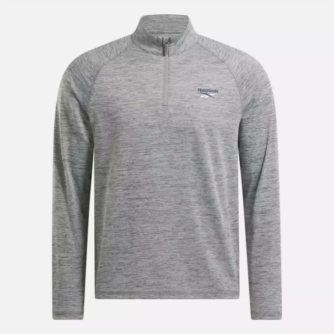 Sudadera con cremallera de un cuarto catiónica para hombre