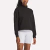 Sudadera con cuello alto Vector para mujer, talla pequeña Sudadera con cuello alto Vector para mujer, talla pequeña