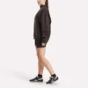 Sudadera de cuello alto largo para mujer
