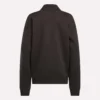 Sudadera de cuello alto largo para mujer
