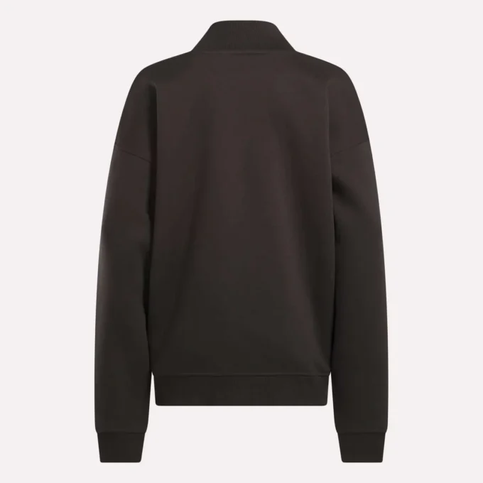 Sudadera de cuello alto largo para mujer
