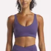 Sujetador de yoga con cuello en V para mujer