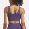 Sujetador de yoga con cuello en V para mujer