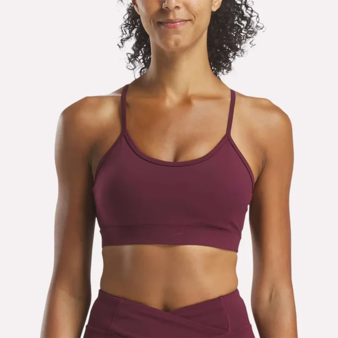Sujetador deportivo con tirantes para mujer