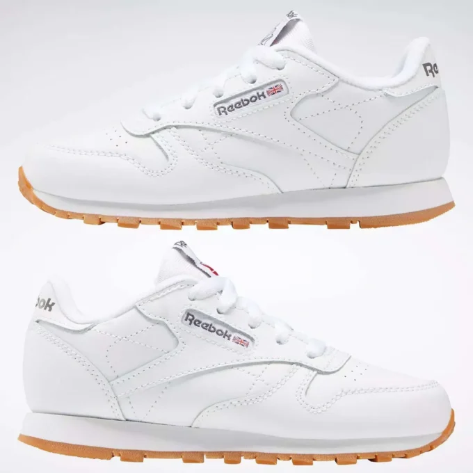 Zapatillas clásicas de piel para niños – Preescolar Zapatillas clásicas de piel para niños – Preescolar